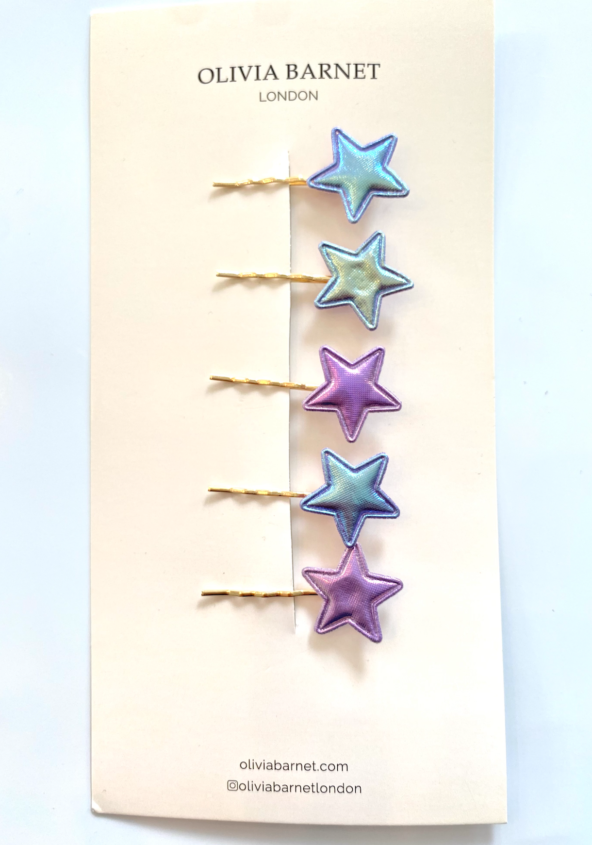 TWINKLE STAR HAIR PIN 5 Pcs./1 Set (GOLDEN PIN)