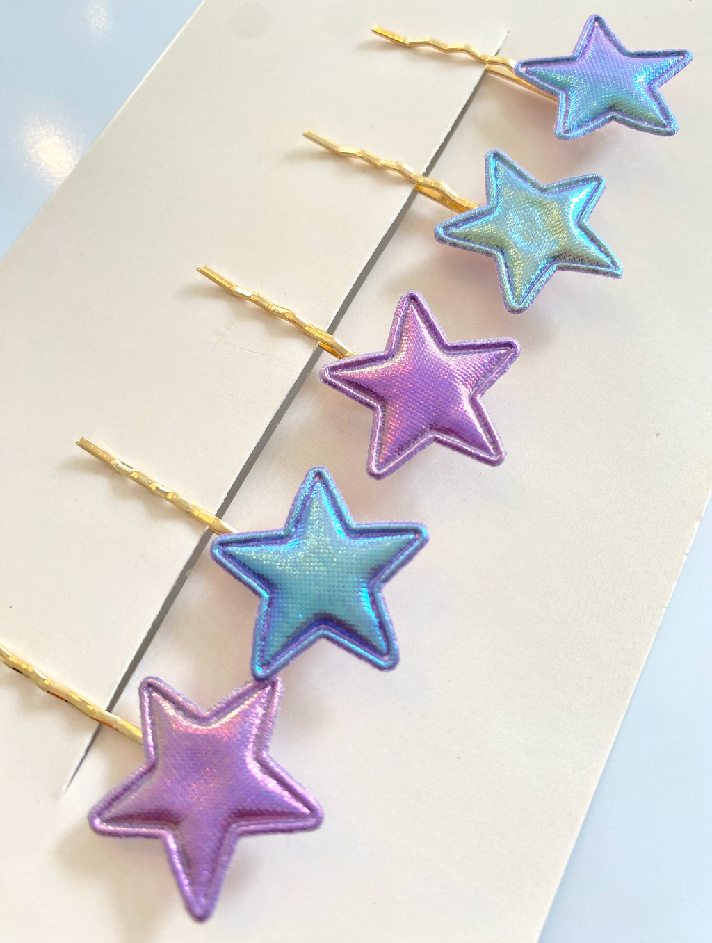 TWINKLE STAR HAIR PIN 5 Pcs./1 Set (GOLDEN PIN)