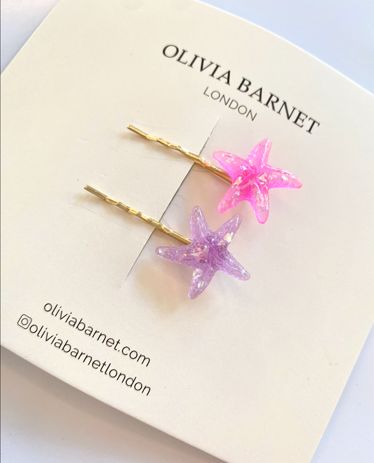 Sea Star Hair Pin 2 Pcs./1 Set