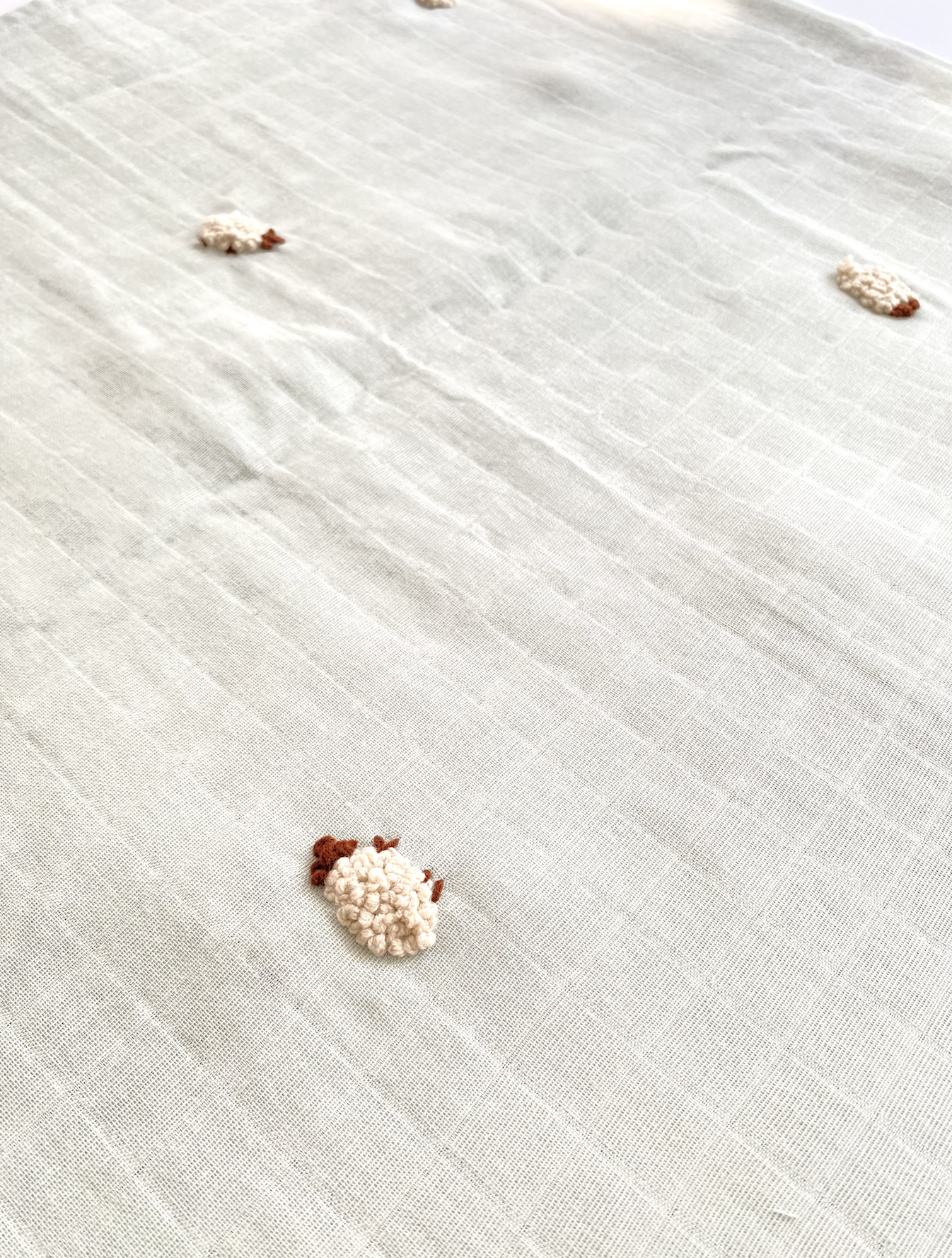 Mint Lamb Muslin