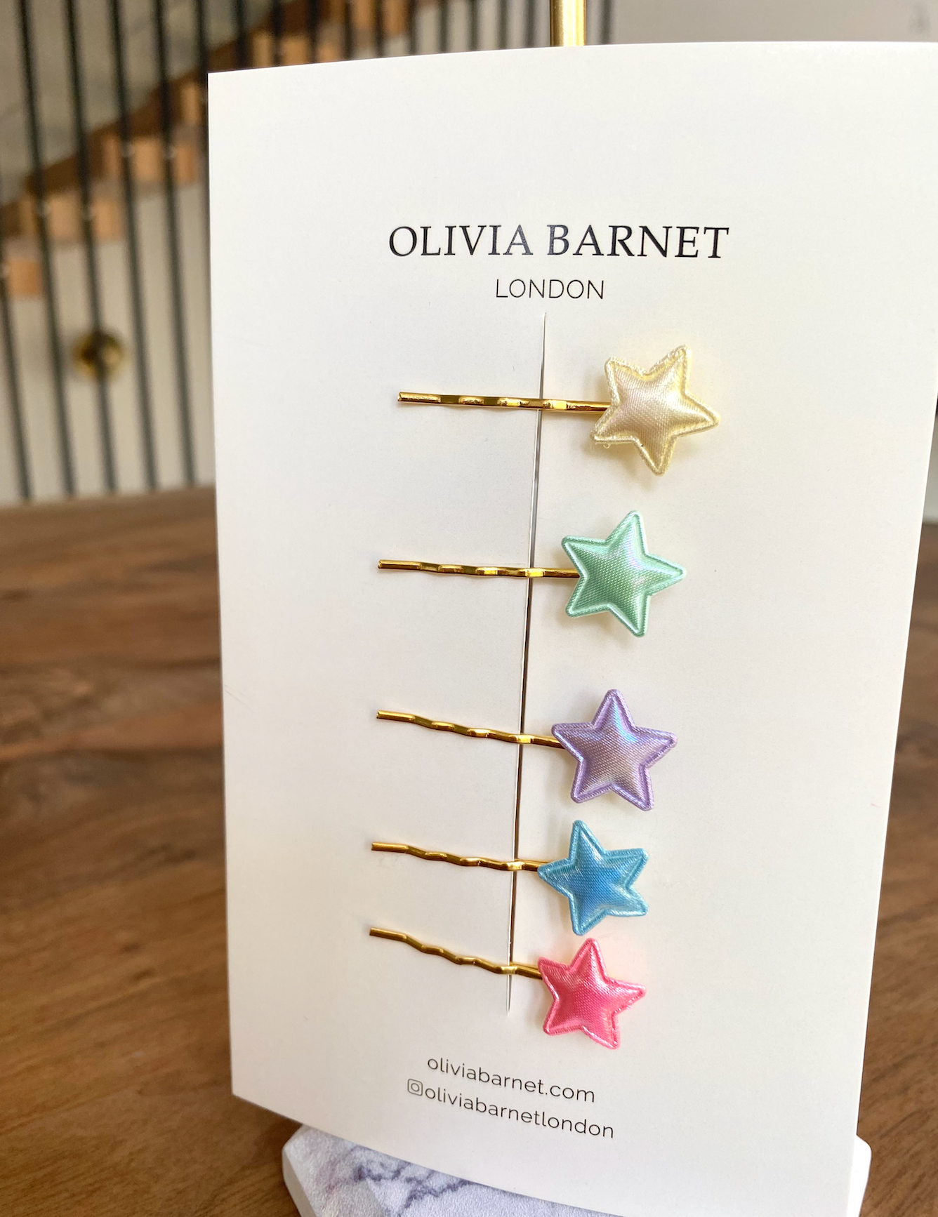 Mini Macaron Stars Pin Set