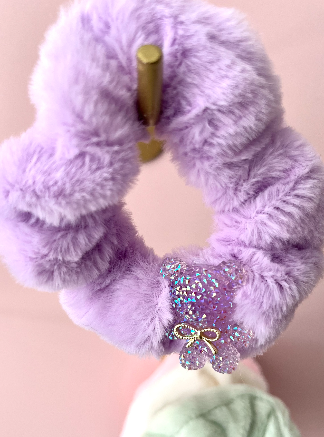 LILAC COSY SCRUNCHIE