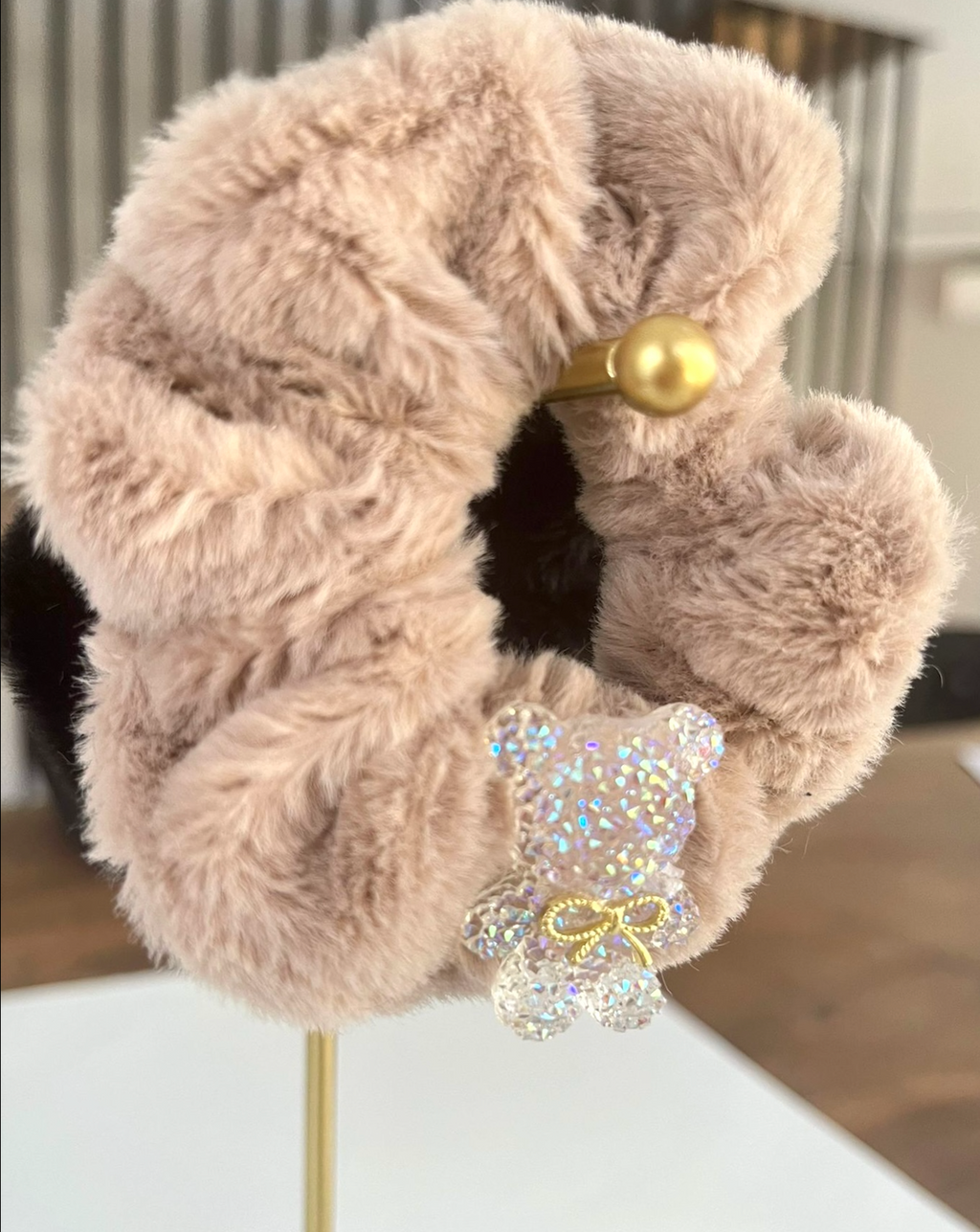 LATTE COSY SCRUNCHIE