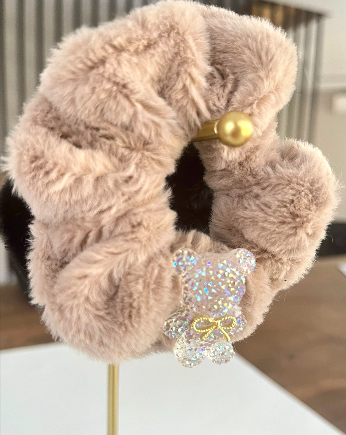 LATTE COSY SCRUNCHIE