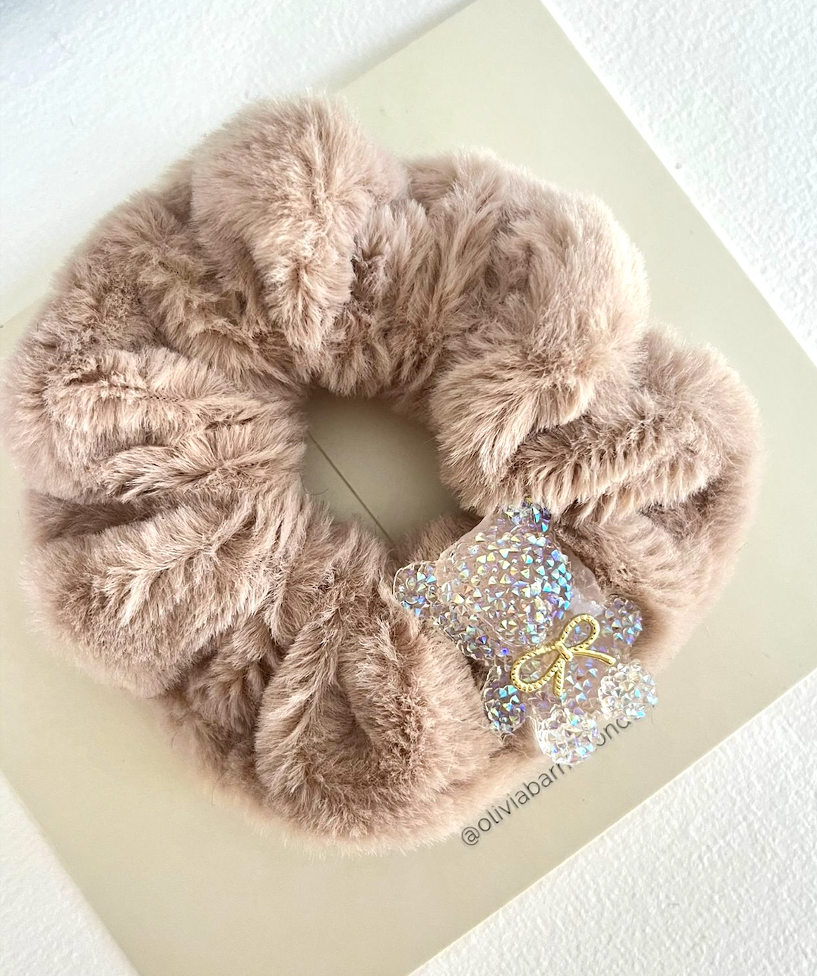 LATTE COSY SCRUNCHIE