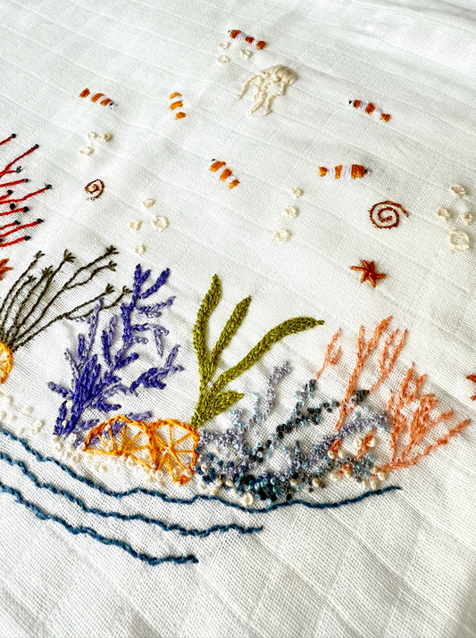 Ocean Friends Muslin