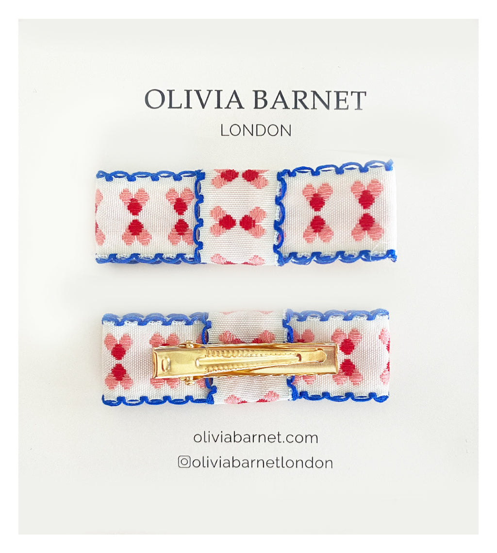 BOHO CHIC BOW SAÇ KLİPSİ - 2 pcs.