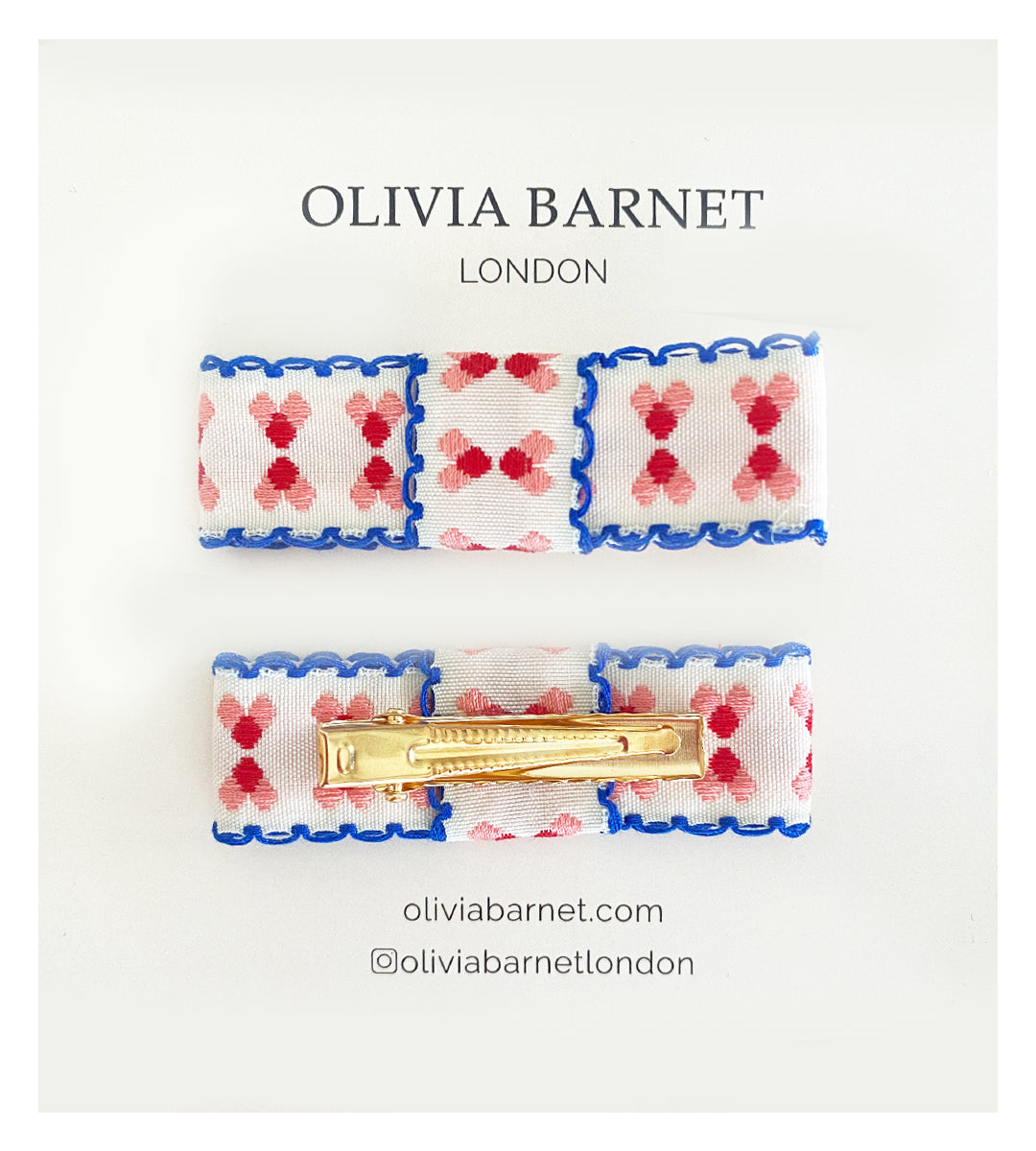 BOHO CHIC BOW SAÇ KLİPSİ - 2 pcs.