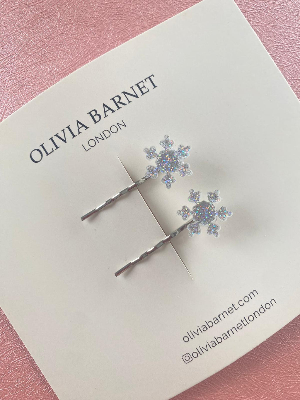 WINTER GLOW HAIR PIN