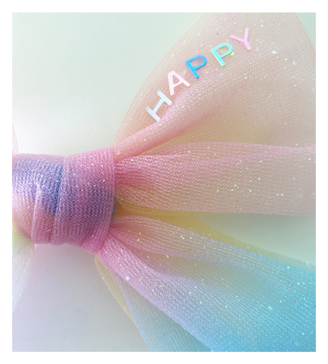 HAPPY BOW SAÇ KLİPSİ