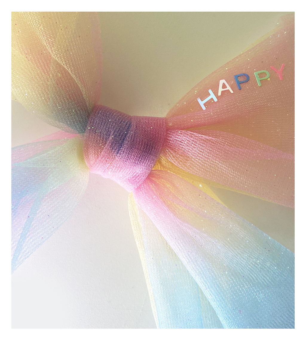 HAPPY BOW SAÇ KLİPSİ